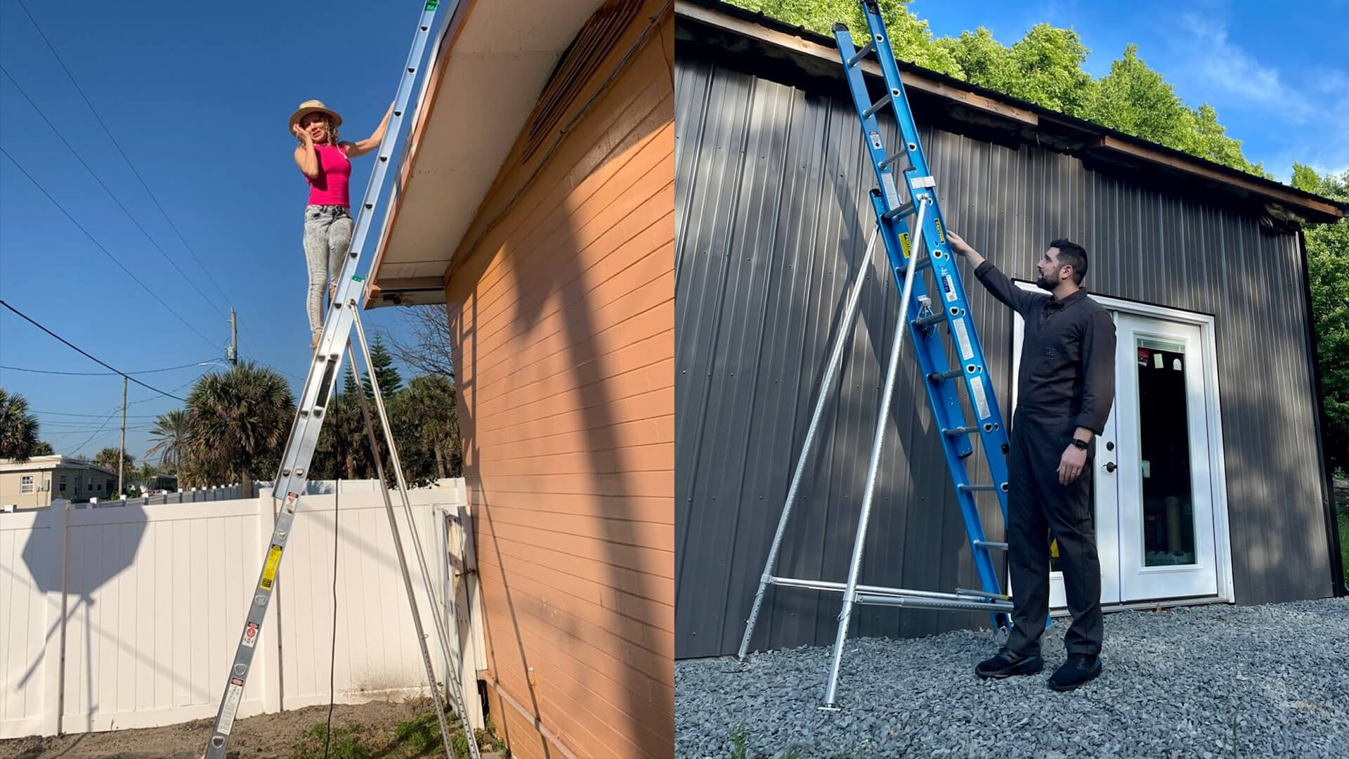 Ny Master Carpenter Launches Ladder Stabilizing Assembly System For