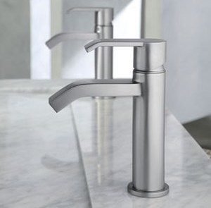 California Faucets Libretto Faucets Add a Warm Touch to Modern Bath Designs