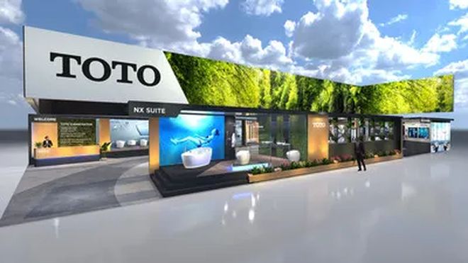 TOTO Award-Winning Virtual Showroom and Hybrid Digital Booth at KBIS 2022 Take Center Stage