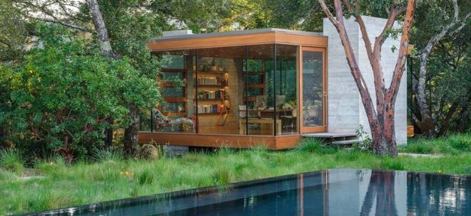 Net-Zero Home Office Doubles as Idyllic Retreat