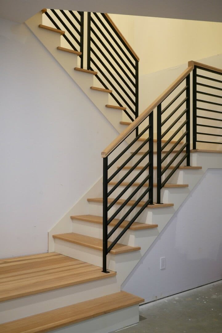 Ohio Residence Stairway Embraces Timeless Transitional Look - KB resource